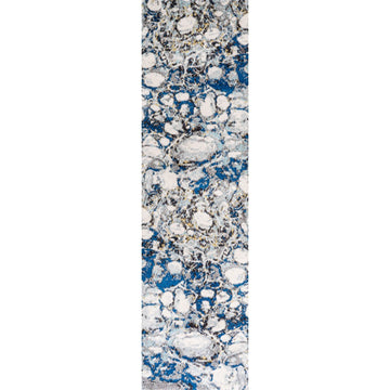 Pebble Marbled Abstract Area Rug